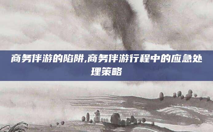 广西商务伴游的陷阱,商务伴游行程中的应急处理策略